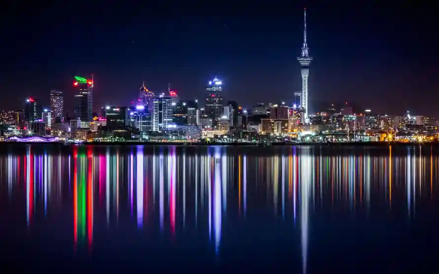 4k城市壁纸 - 霓虹 - 城市夜景 - 夜景摄影「哲风壁纸」
