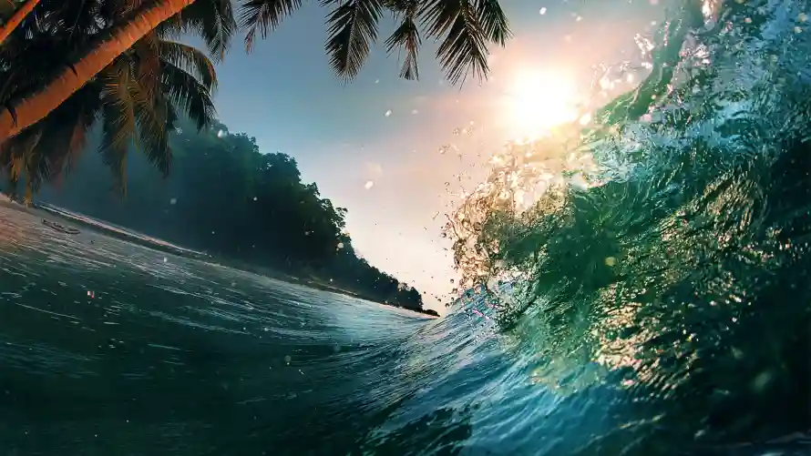 4k海浪壁纸 - 风景 - 波浪风光 - 海浪风景「哲风壁纸」