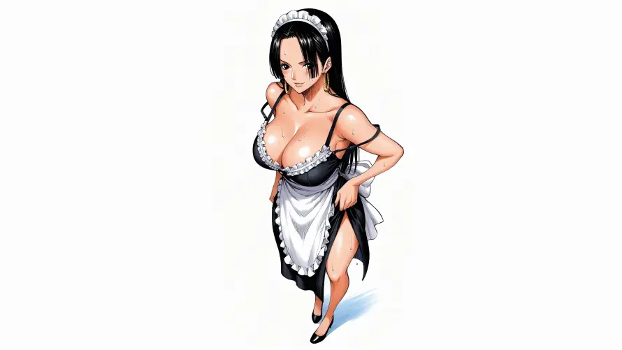 4k女帝壁纸 - 女仆装 - 海贼王 - 动漫角色「哲风壁纸」