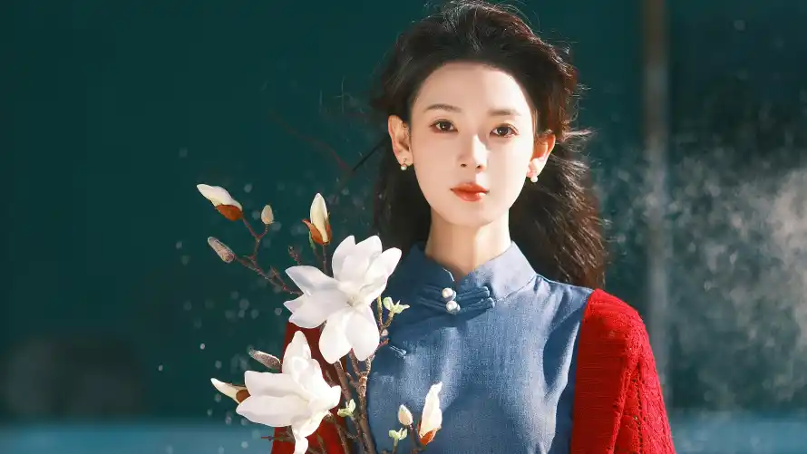 6k女神壁纸-户外美女 - 美女-清新女神壁纸分享「哲风壁纸」