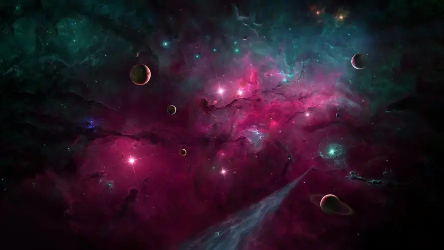 4k星云壁纸 - 科幻 - 宇宙奥秘 - 宇宙背景「哲风壁纸」