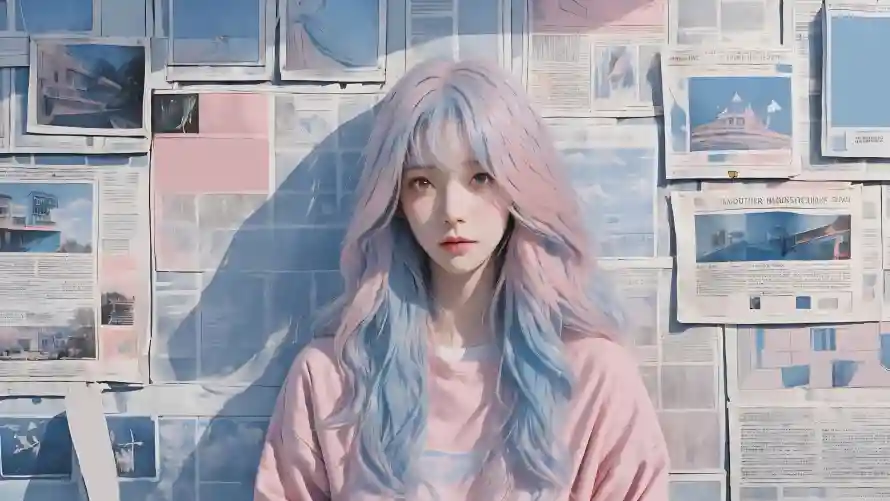 4k清纯壁纸 - 美女 - 个性背景 - 少女写真「哲风壁纸」