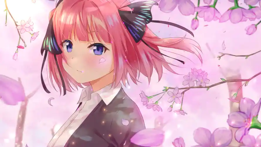 4k二次元壁纸 - 五等分 - 中野二乃 - 动漫角色「哲风壁纸」
