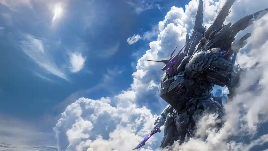 4k天空壁纸 - 机械 - 机甲 - 高达「哲风壁纸」