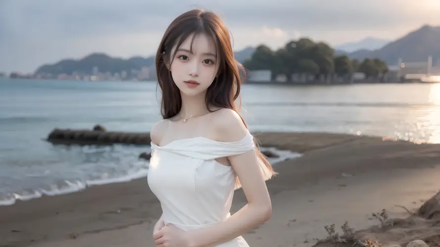 4k湖边壁纸 - 美女 - 夕阳湖景 - 暮色沙滩「哲风壁纸」 4k湖边壁纸 - 美女 - 夕阳湖景 - 暮色沙滩「哲风壁纸」