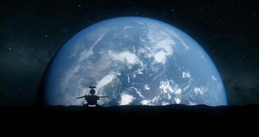 4k地球壁纸 - 太空 - 月球车 - 中国航天「哲风壁纸」