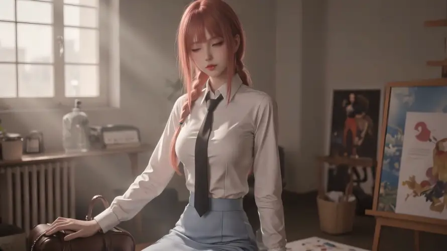 4k制服壁纸 - 少女 - 插画 - 画室「哲风壁纸」 4k制服壁纸 - 少女 - 插画 - 画室「哲风壁纸」