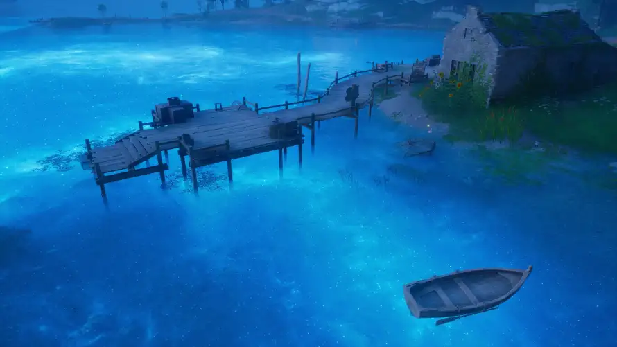 4k暖暖壁纸 - 宁静海域 - 小船风景 - 无限暖暖「哲风壁纸」