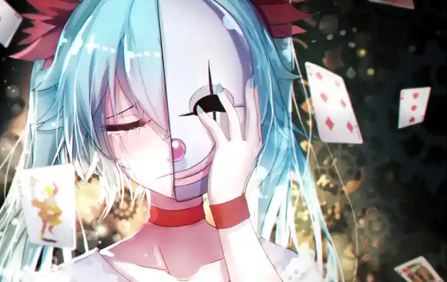 4k小丑壁纸 - 初音未来 - 动漫同人 - 小丑角色「哲风壁纸」