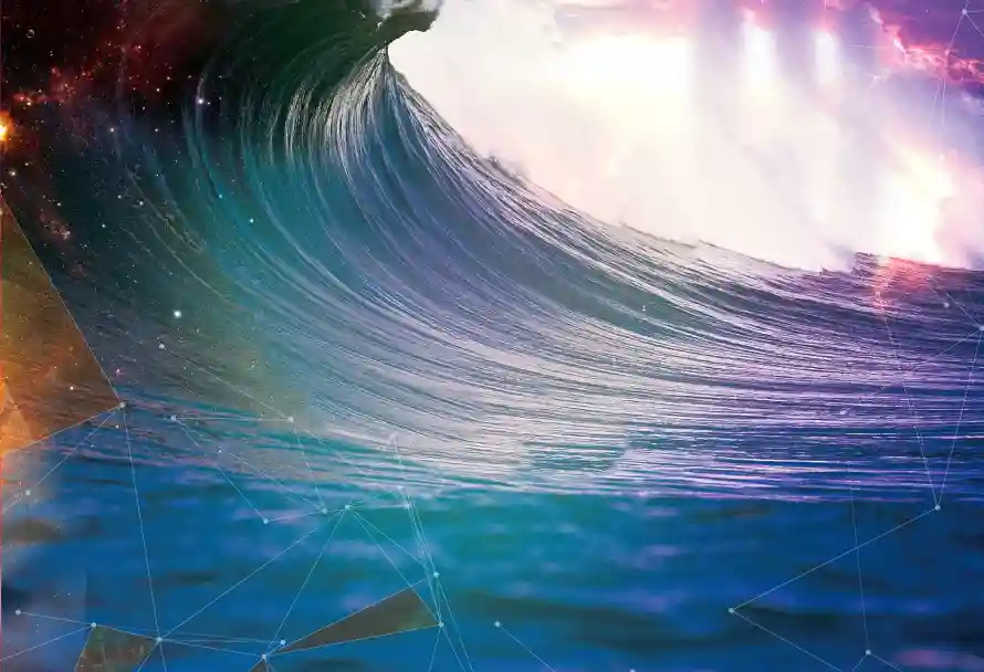 4k海浪壁纸 - 风景 - 光影海浪 - 奇幻海浪「哲风壁纸」 4k海浪壁纸 - 风景 - 光影海浪 - 奇幻海浪「哲风壁纸」