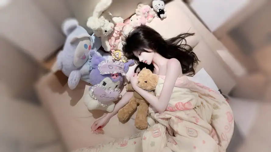 4k卧室壁纸-睡美人壁纸和睡觉-卧室睡觉热门的壁纸「哲风壁纸」