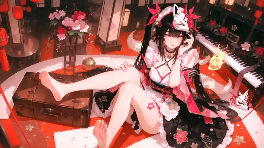 4k动漫壁纸 - 少女 - 日式 - 美女「哲风壁纸」