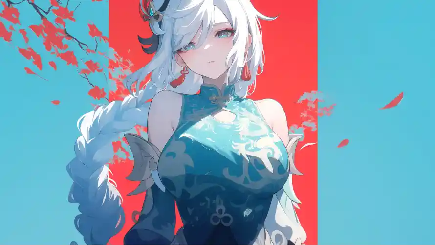 4k神鹤壁纸 - 美女 - 东方幻想 - 仙姬服饰「哲风壁纸」