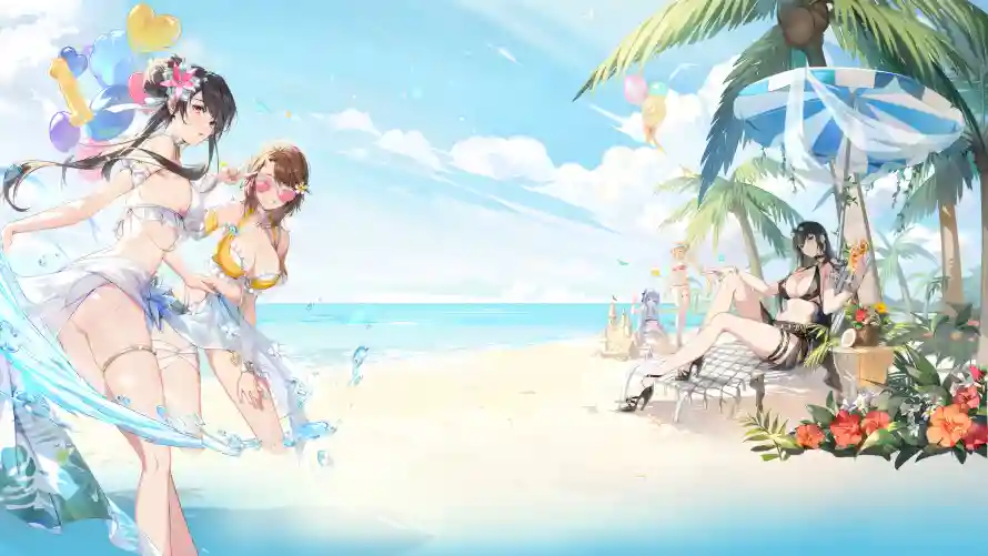 4k夏日壁纸 - 少女 - 度假 - 海投「哲风壁纸」 4k夏日壁纸 - 少女 - 度假 - 海投「哲风壁纸」