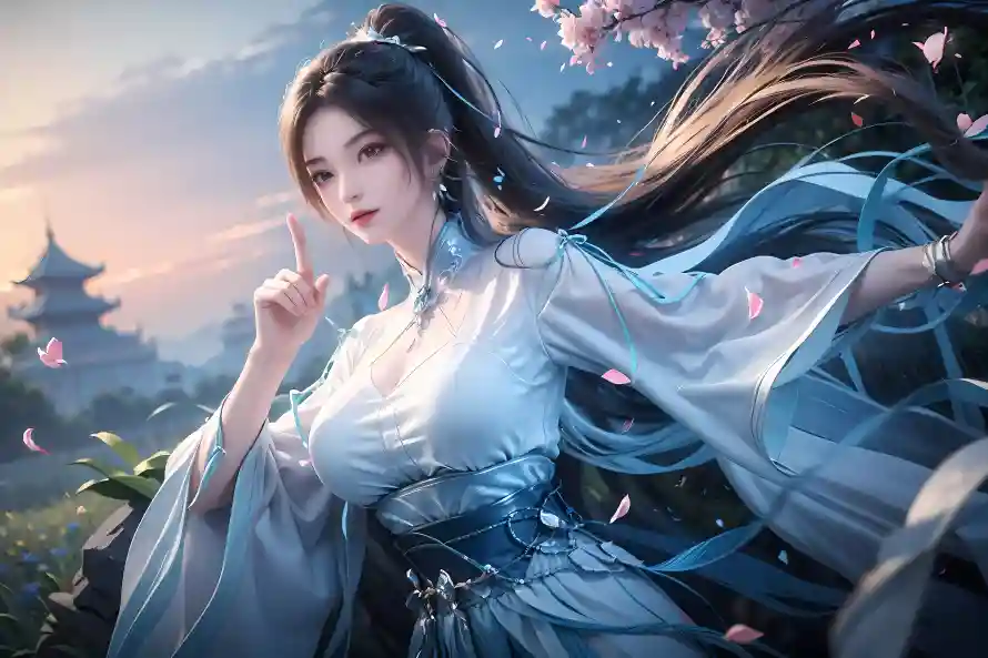 4k国漫壁纸 - 美女 - 东方美学 - 仙侠风格「哲风壁纸」