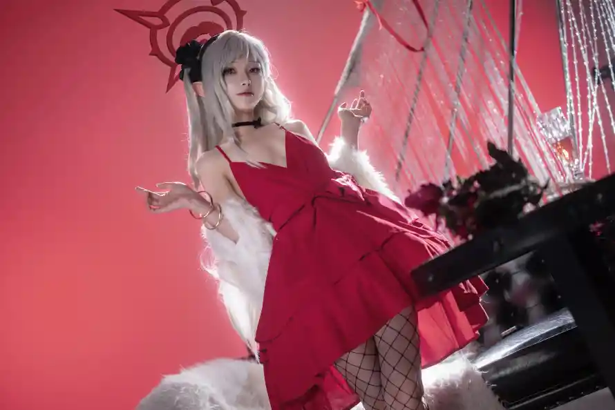4k美女壁纸 - cos - 奇幻美女 - 星角头饰「哲风壁纸」