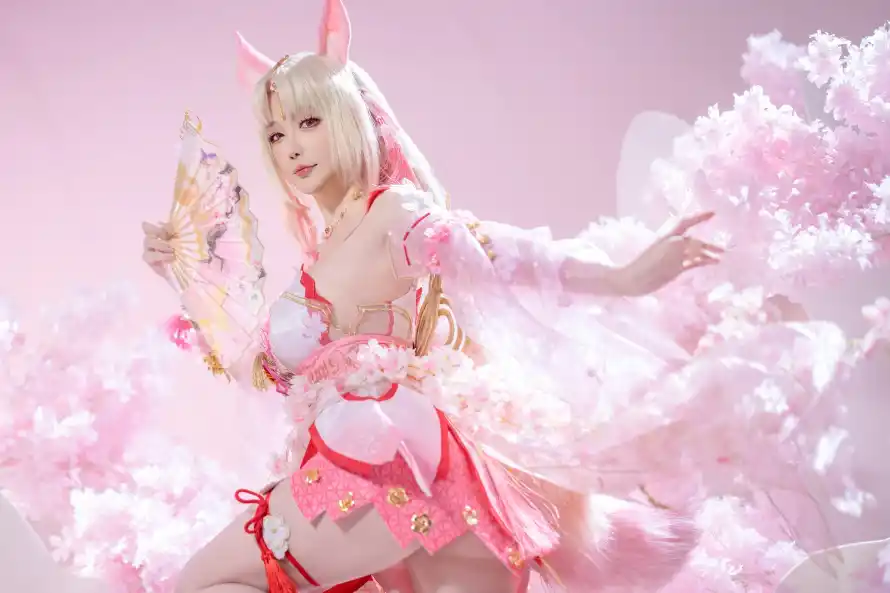 4k美女壁纸 - 胡桃 - cos - 原神胡桃「哲风壁纸」