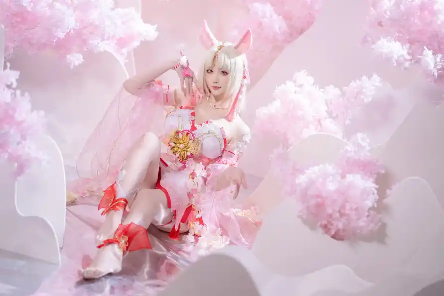 4k美女壁纸 - 胡桃 - cos - 原神胡桃「哲风壁纸」