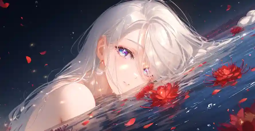 5k少女壁纸-意境图片壁纸和鹤-梦幻插画壁纸推荐「哲风壁纸」