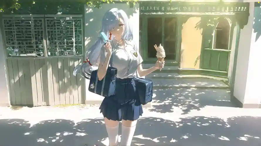 4k少女壁纸 - 鹤 - 鹤少女 - 动漫少女「哲风壁纸」