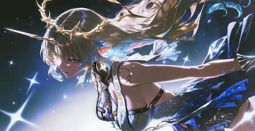 4k少女壁纸-动漫角色壁纸和星空-免费下载「哲风壁纸」