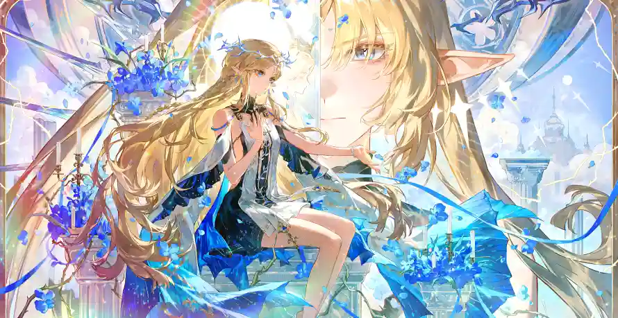 4k少女壁纸 - 希娅 - 奇幻场景 - 少女插画「哲风壁纸」