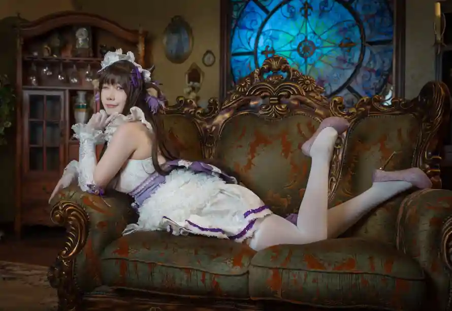 4k性感壁纸 - cos - 古典家具 - 复古沙发「哲风壁纸」