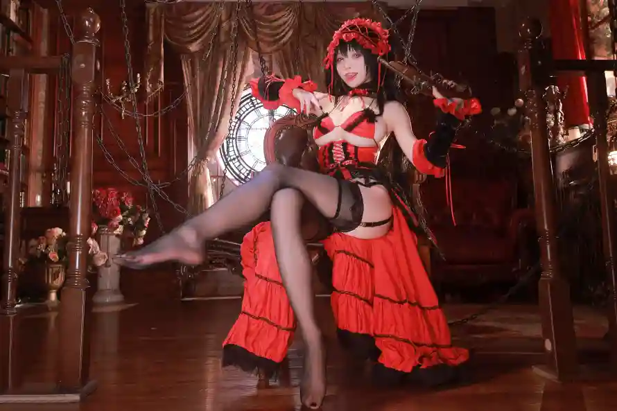 4k性感壁纸 - cos - 哥特风 - 暗黑系「哲风壁纸」