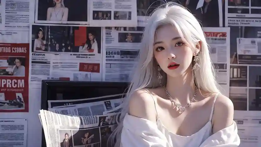 4kAI壁纸 - AI生成 - 个性背景 - 动漫美女「哲风壁纸」