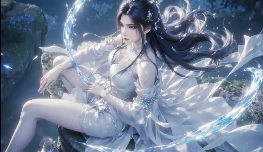4k仙侠壁纸 - 诛仙 - 水元素 - 陆雪琪「哲风壁纸」