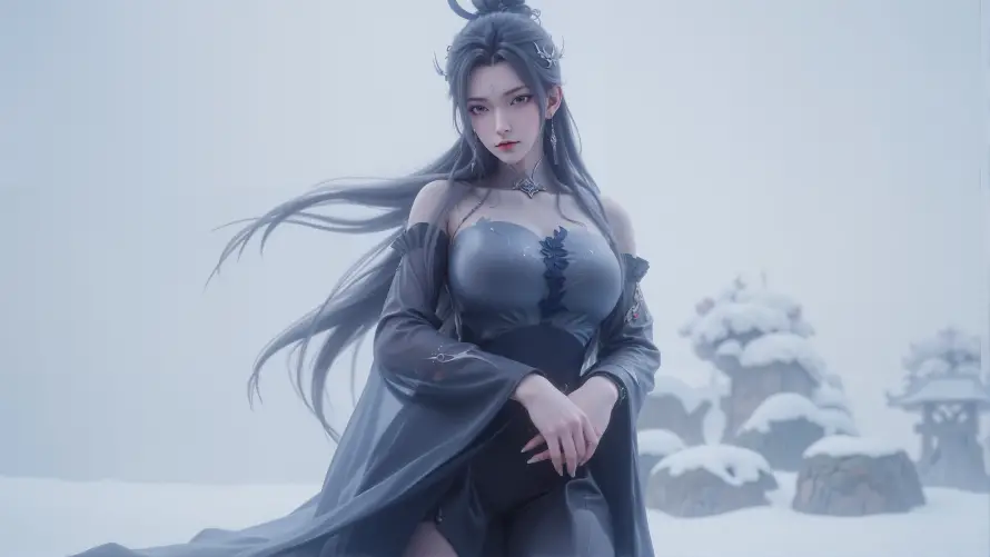 4k仙侠壁纸 - 冰雪 - 玄幻 - 诛仙「哲风壁纸」