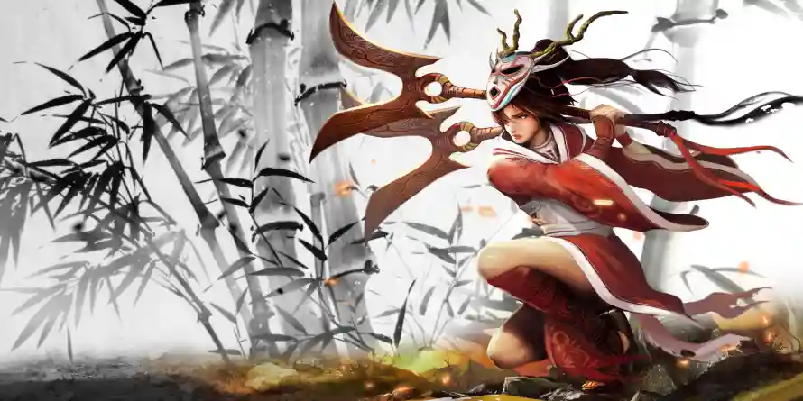 4k刃影壁纸 - 阿卡丽 - 游戏角色 - 背景图片「哲风壁纸」