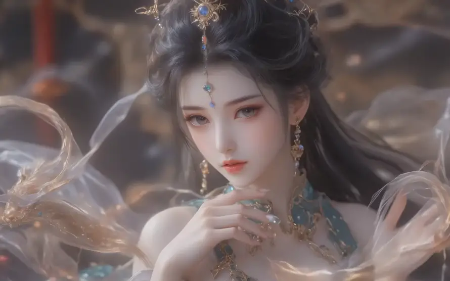 4k古風壁纸 - 美少女 - 东方美学 - 仙侠风格「哲风壁纸」