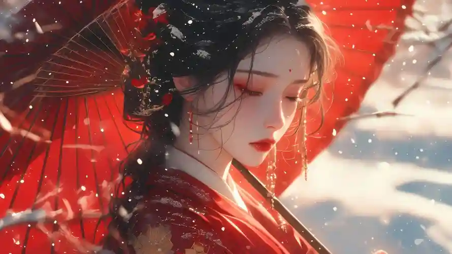4k动漫壁纸 - 中式美学 - 动漫插画 - 古装动漫「哲风壁纸」