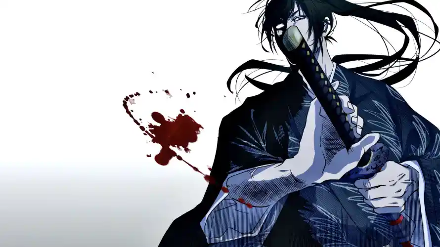 4k和服壁纸 - 帅气 - 持刀 - 武士「哲风壁纸」