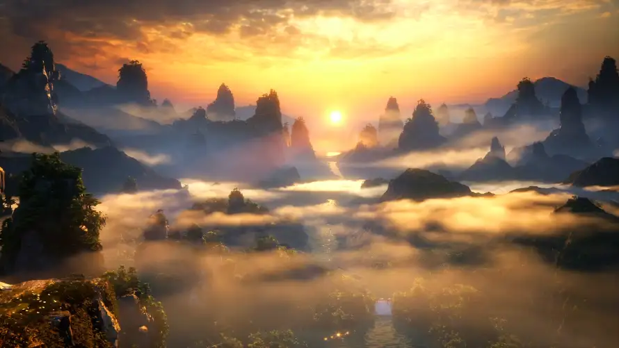 4k云雾壁纸 - 仙境 - 凡人 - 山峰「哲风壁纸」 4k云雾壁纸 - 仙境 - 凡人 - 山峰「哲风壁纸」