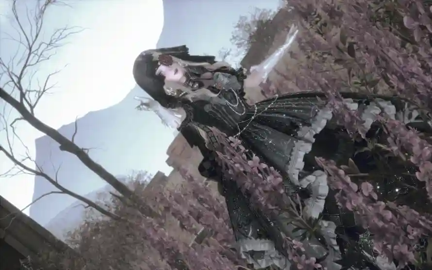 4k暖暖壁纸 - 暗黑 - 枯树 - 魔女「哲风壁纸」