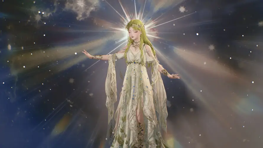 4k光芒壁纸 - 奇幻 - 星空 - 暖暖「哲风壁纸」