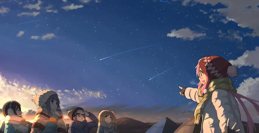 4k冬季壁纸 - 壁纸 - 星空 - 晚霞「哲风壁纸」