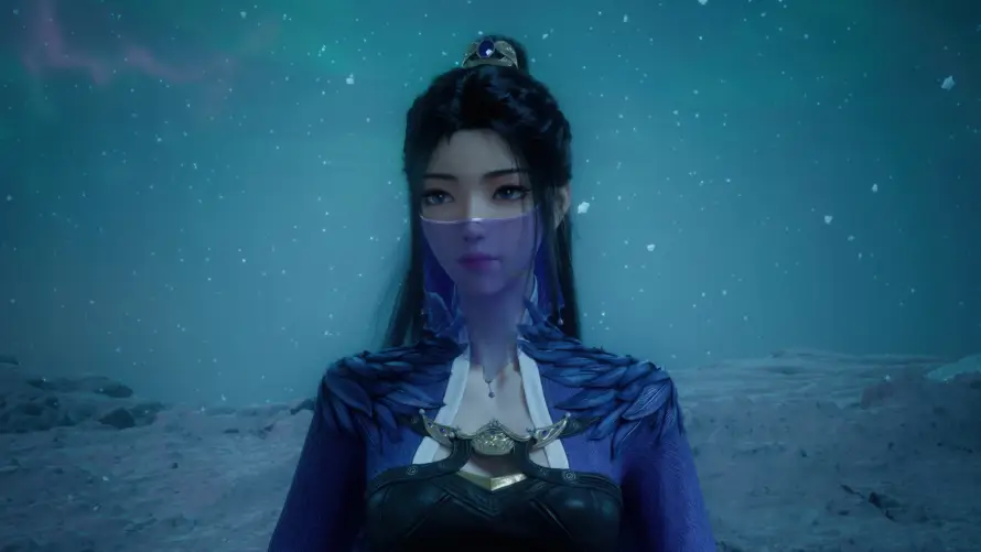 4k仙侠壁纸 - 汪凝 - 紫灵 - 星空背景「哲风壁纸」