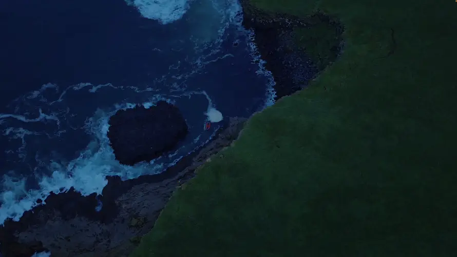 4k冰岛壁纸 - 悬崖 - 海洋 - 草地「哲风壁纸」
