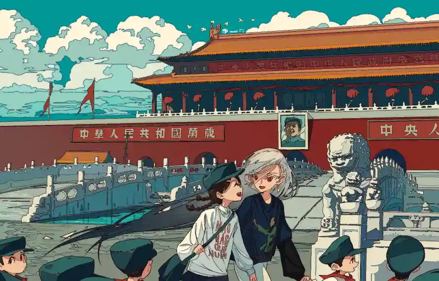 4k国风壁纸 - 天安门 - 石狮子 - B站up「哲风壁纸」