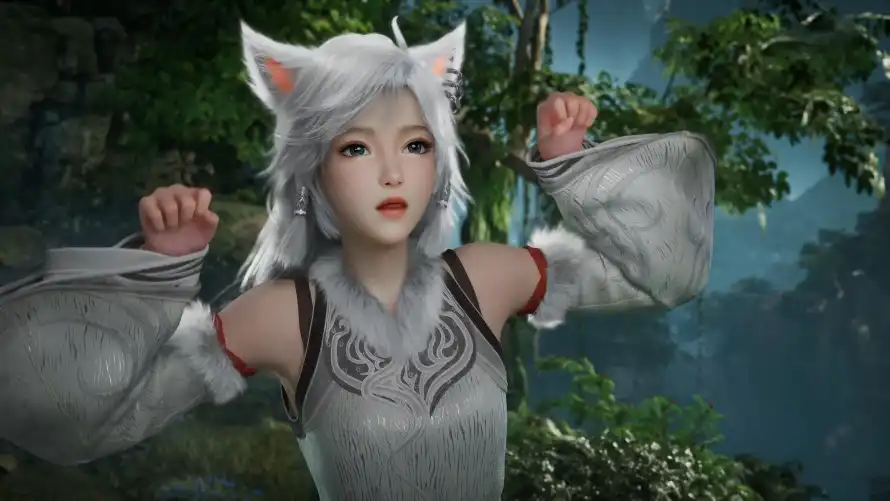 4k森林壁纸 - 灰衣 - 猫耳 - 白发「哲风壁纸」 4k森林壁纸 - 灰衣 - 猫耳 - 白发「哲风壁纸」
