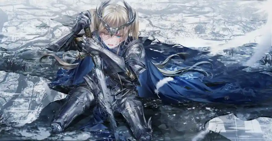 4k冰雪壁纸 - 剑 - 金发 - Fate「哲风壁纸」 4k冰雪壁纸 - 剑 - 金发 - Fate「哲风壁纸」