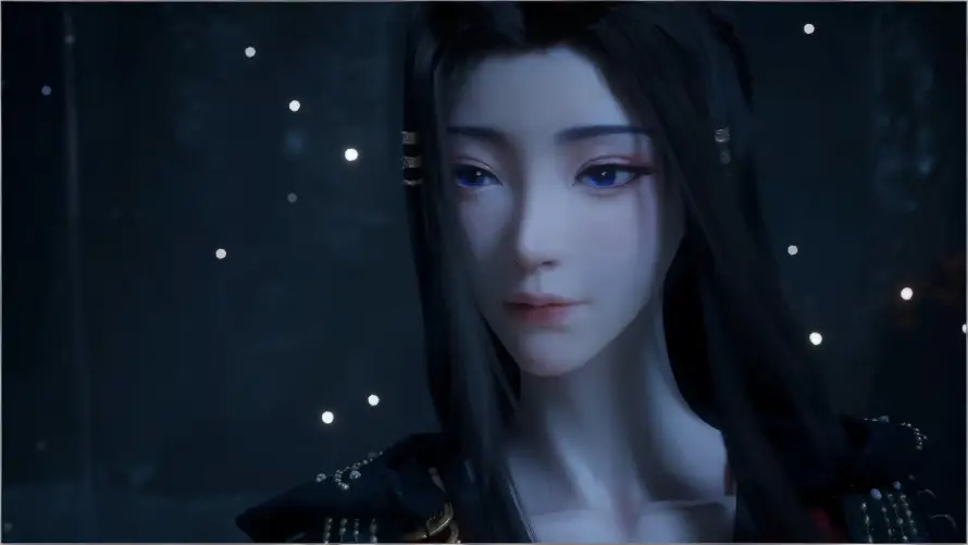 4k元瑶壁纸 - 古风 - 星空 - 长发「哲风壁纸」