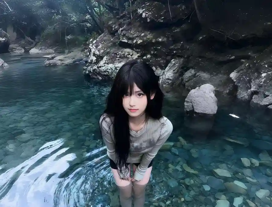 4k岩石壁纸-长发 - 美女-热门的壁纸「哲风壁纸」