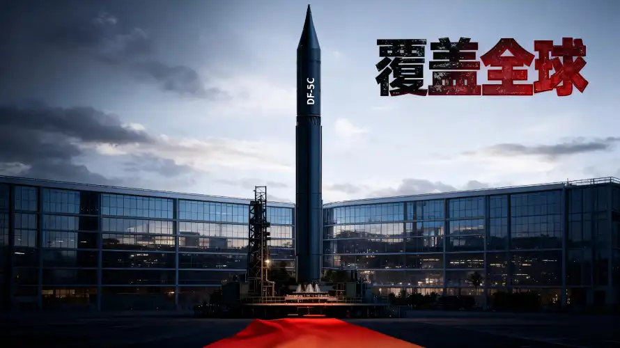 3k军事壁纸-红地毯 - 导弹-东风5C壁纸分享「哲风壁纸」
