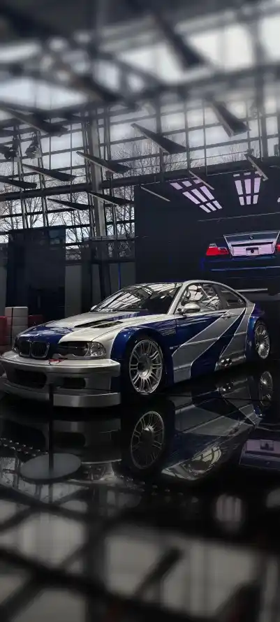 4k宝马壁纸 - 室内 - 赛车 - 车展「哲风壁纸」