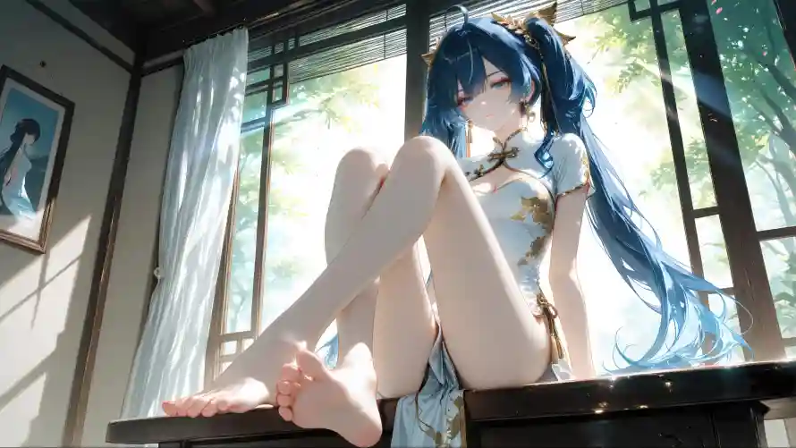 4k动漫壁纸 - 古风 - 旗袍 - 美女「哲风壁纸」