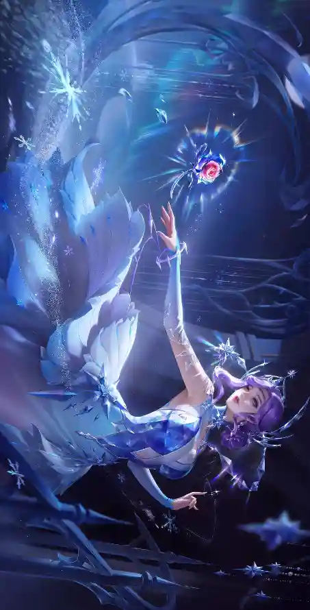 4k甄姬壁纸 - 水中魔法 - 游戏角色 - 王者荣耀「哲风壁纸」